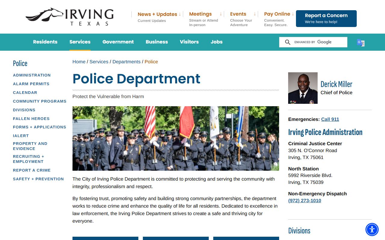 Irving DUI DWI records official government records