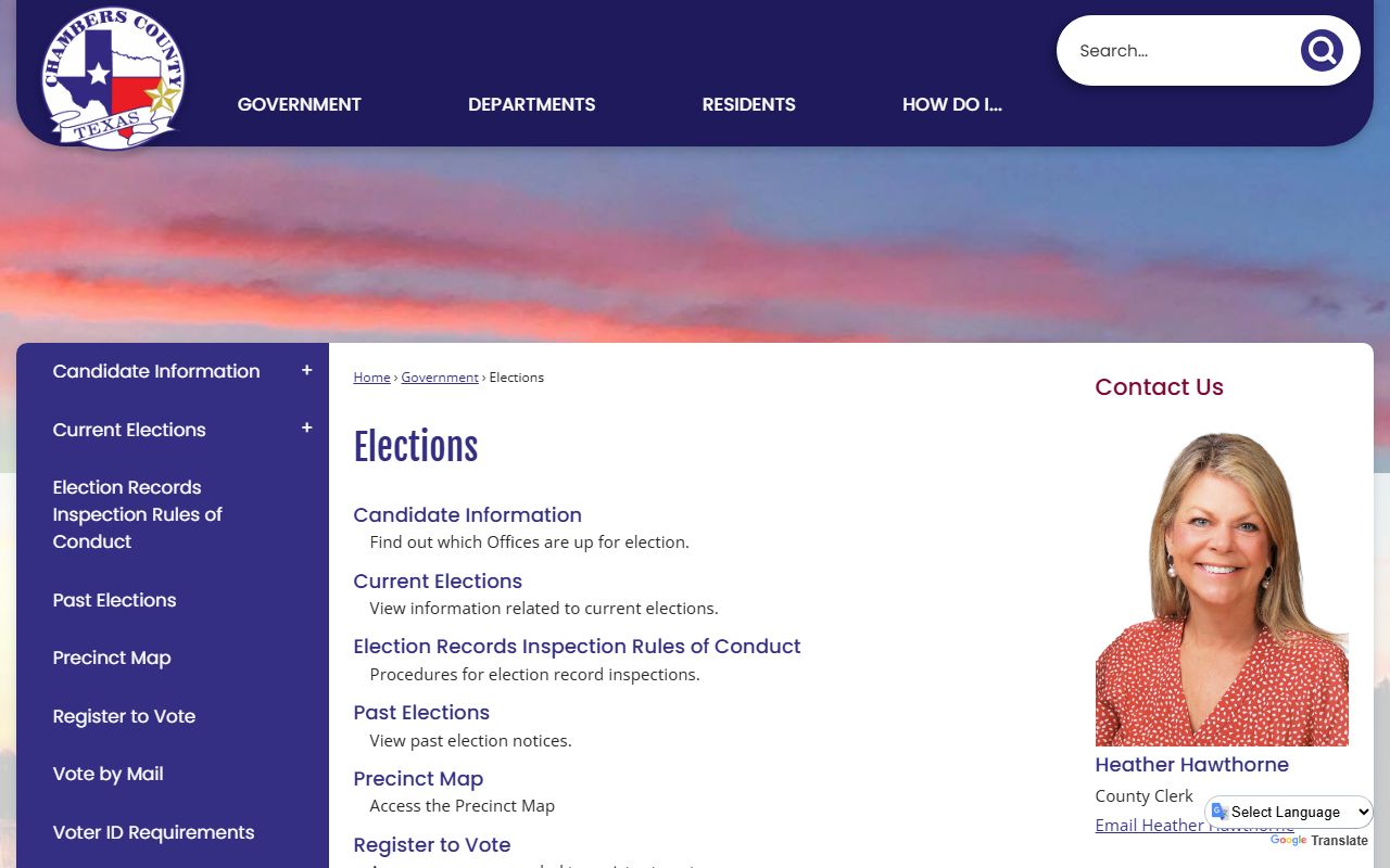 Chambers County DUI DWI records county clerk Anahuac Texas