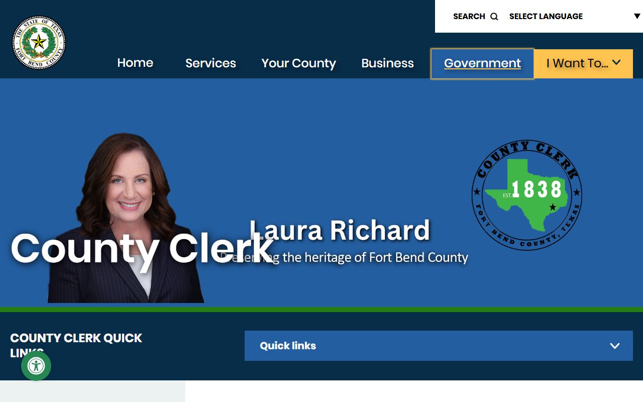 Fort Bend County DUI DWI records Fort Bend County Clerk official portal
