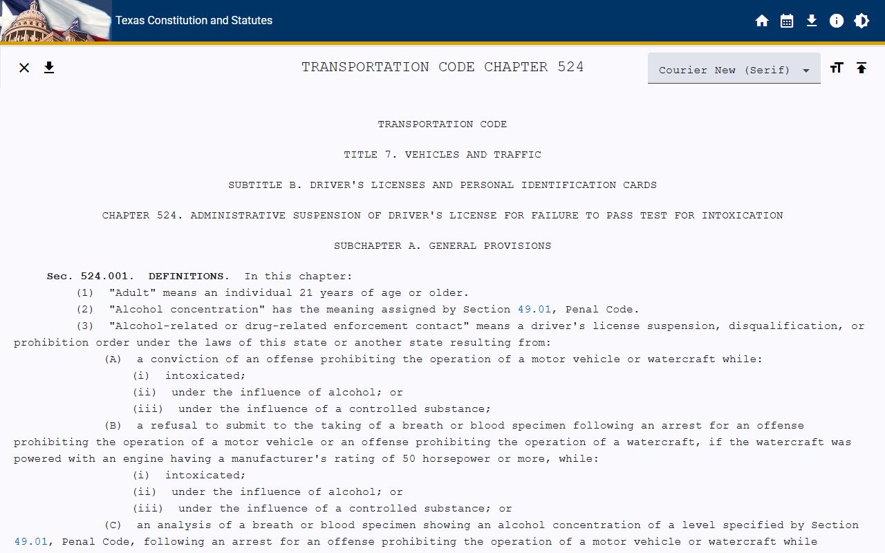 Texas DPS official government records portal for Texas DUI DWI records